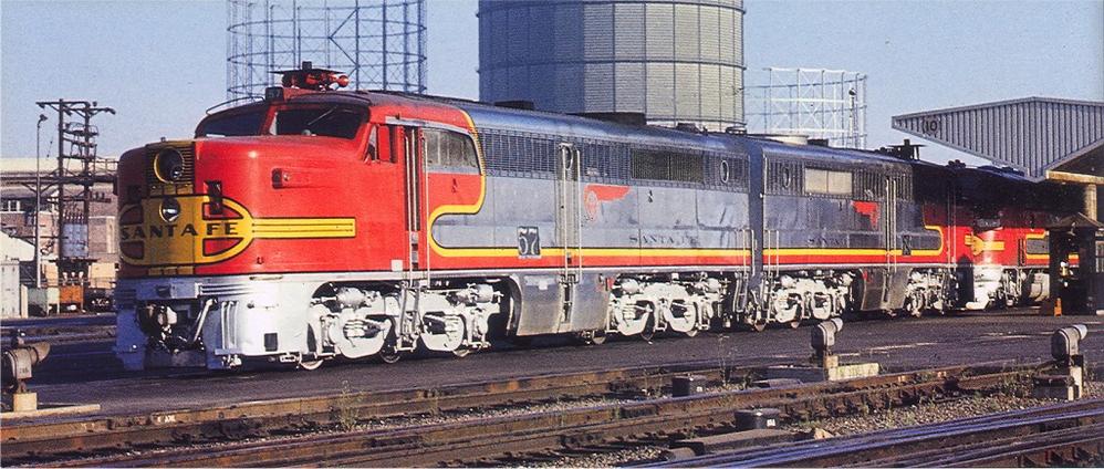 Image result for santa fe pa diesel locomotives