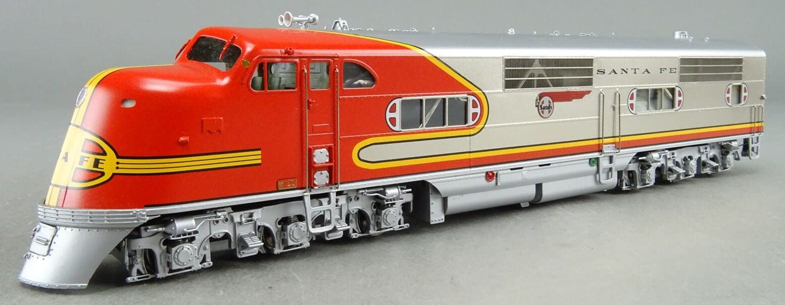 Details about   HO SANTA FE F-2 POWERED LOCOMOTIVE AND NON POWERED DUMMY  RRSF-108 